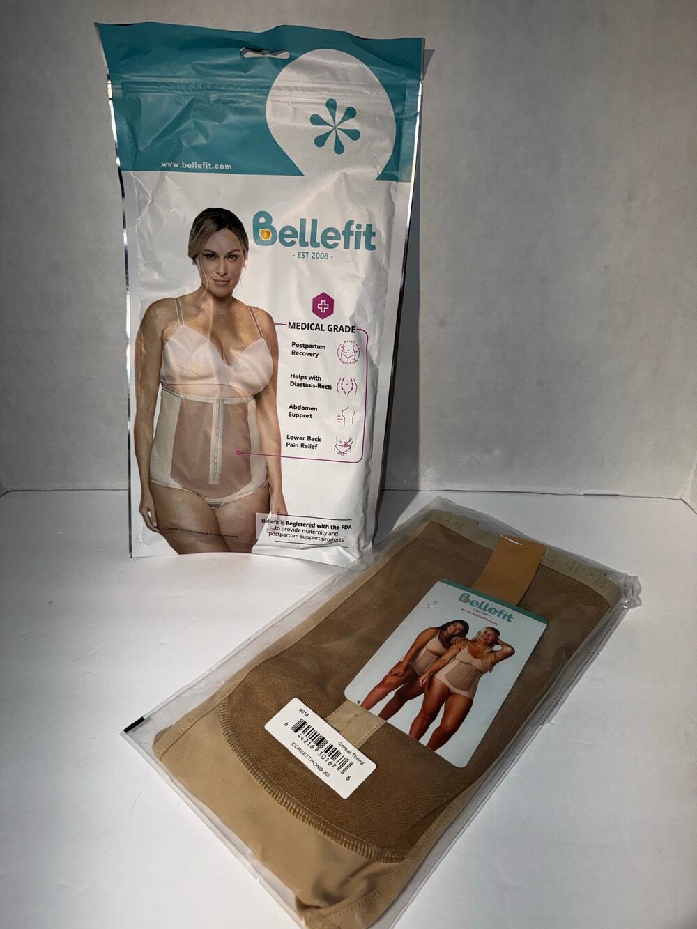 Copied - Bellefit postpartum girdle corset thong XS New in package